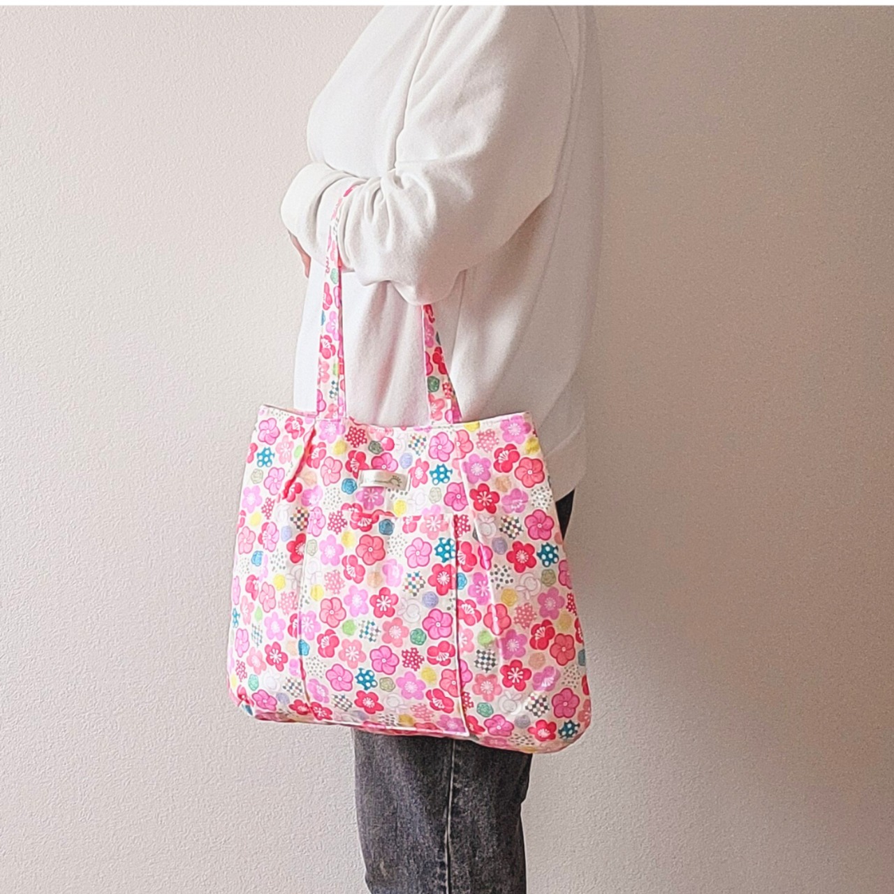 梅の花柄とウサギの画像05