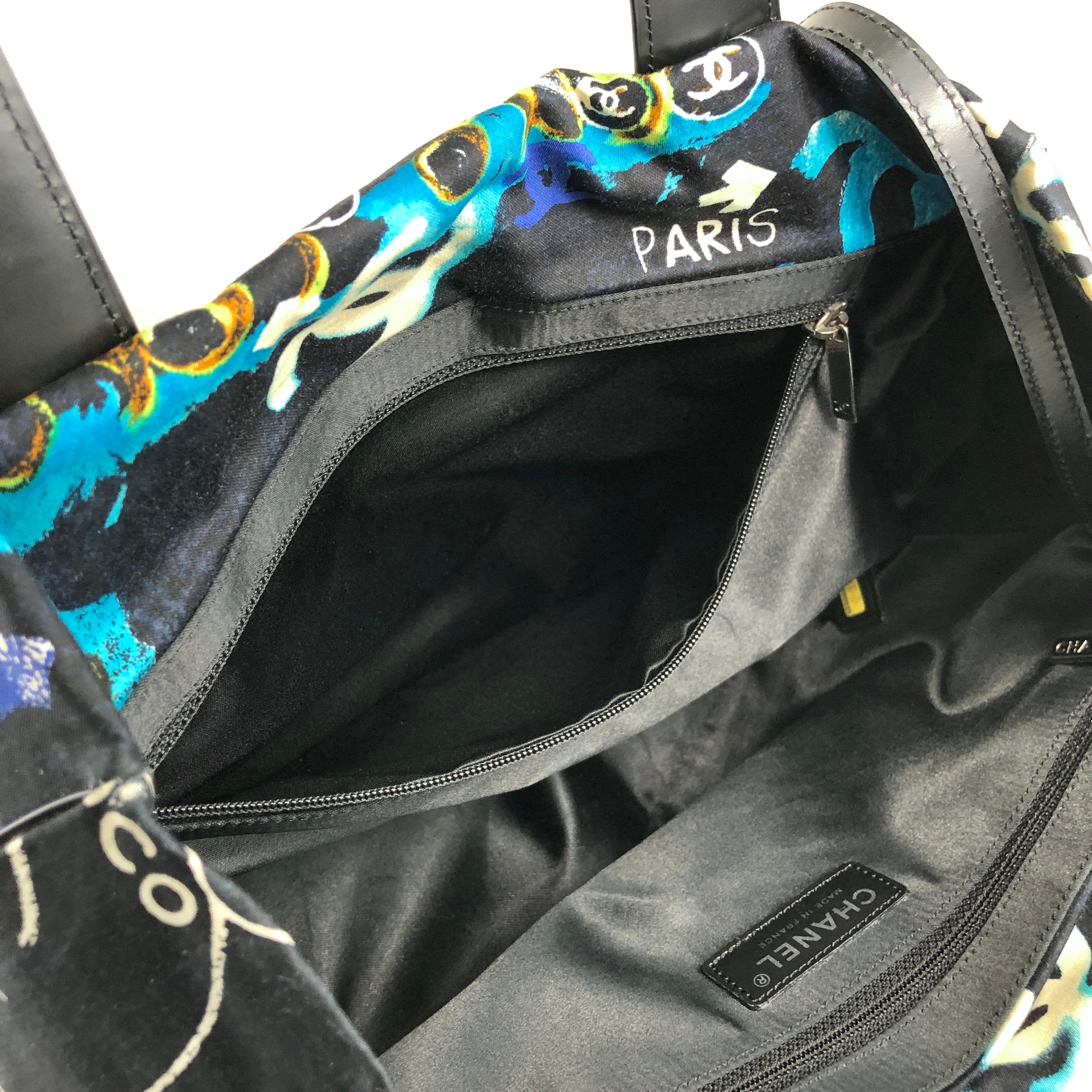 CHANEL シャネル トートバッグ ブラック ナイロン ハワイ限定 CHANEL シャネル トートバッグ ブラック ナイロン ハワイ限定