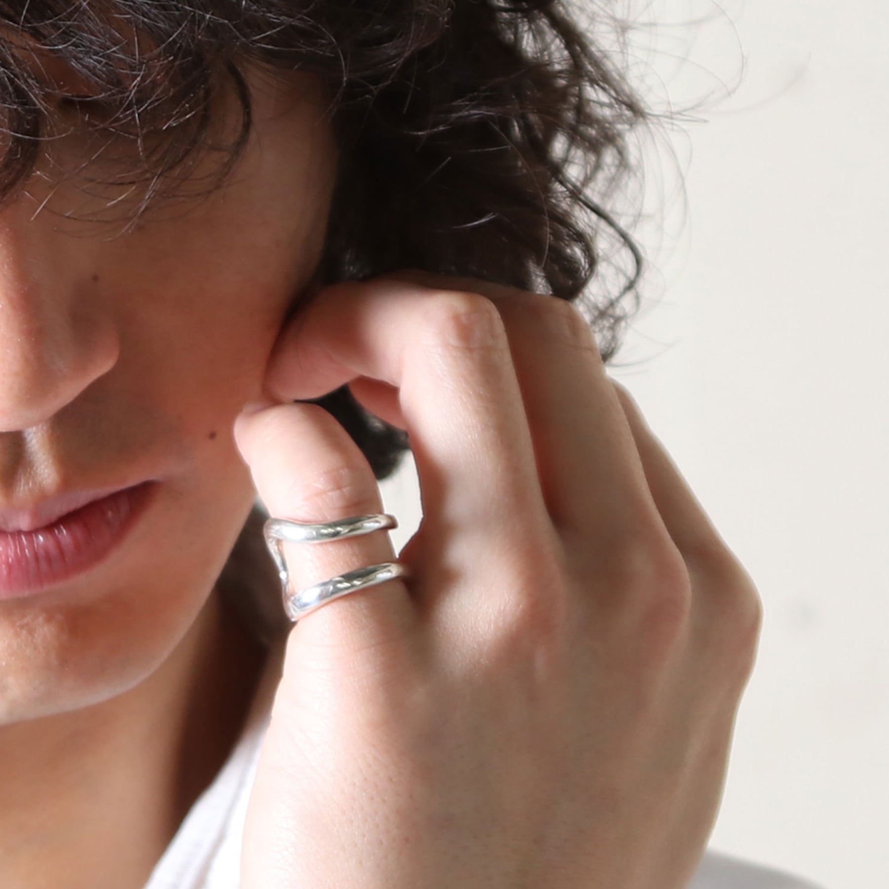 distortion ring [yuga] / Y180219NDWR150 | YArKA official