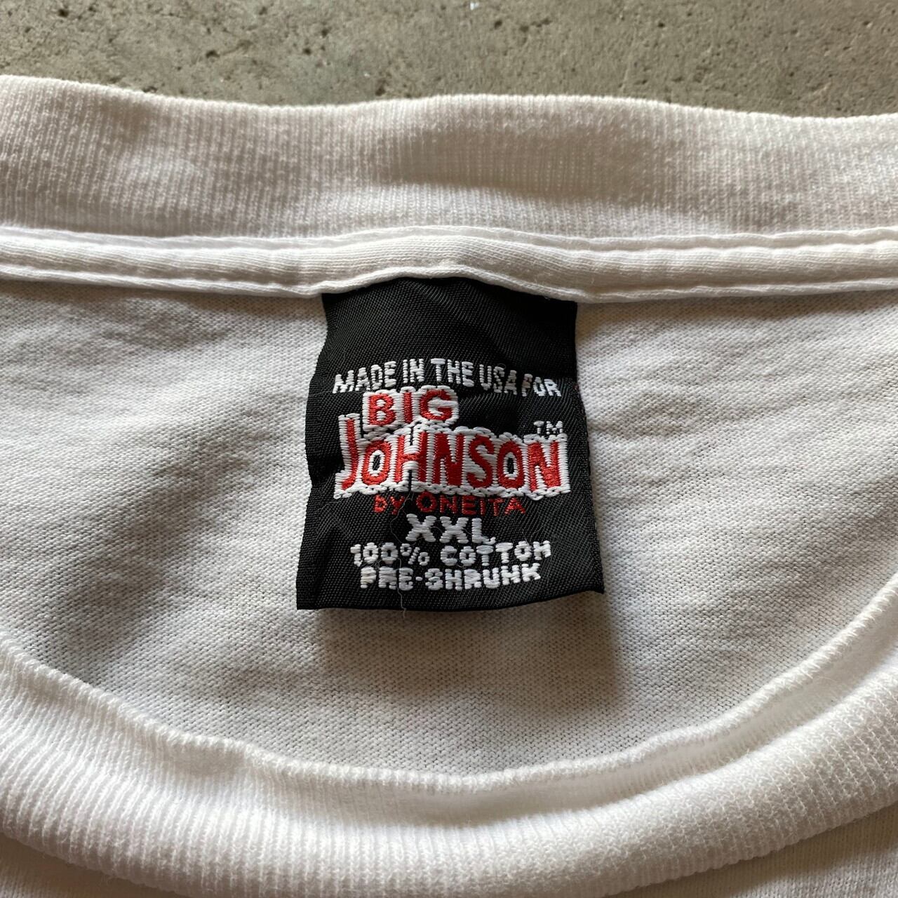 ビッグサイズ USA製 90年代 BIG JOHNSON エロ プリントTシャツ メンズ