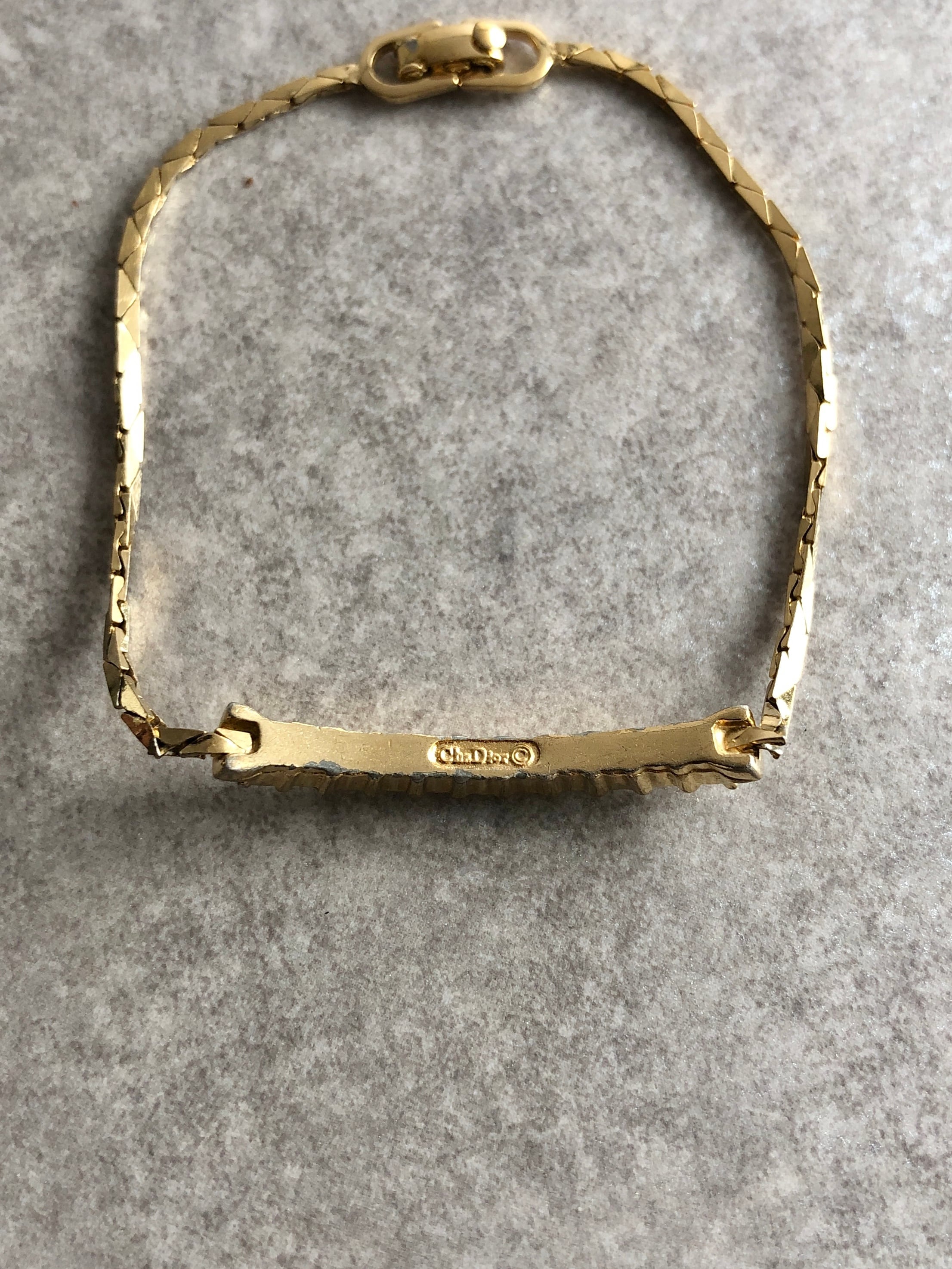 Christian Dior クリスチャン ディオール ブレスレット ゴールド