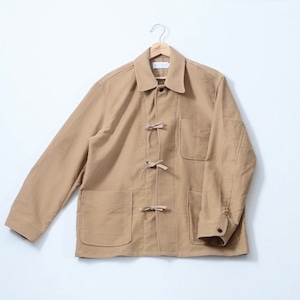 【MANUAL ALPHABET】PREMIUM SUEDE STRING JACKET (3色展開) マニュアルアルファベット コットンスウェード カバーオール