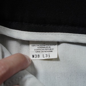 90s Levi's ACTION SLACKS BLACK W38L31 古着