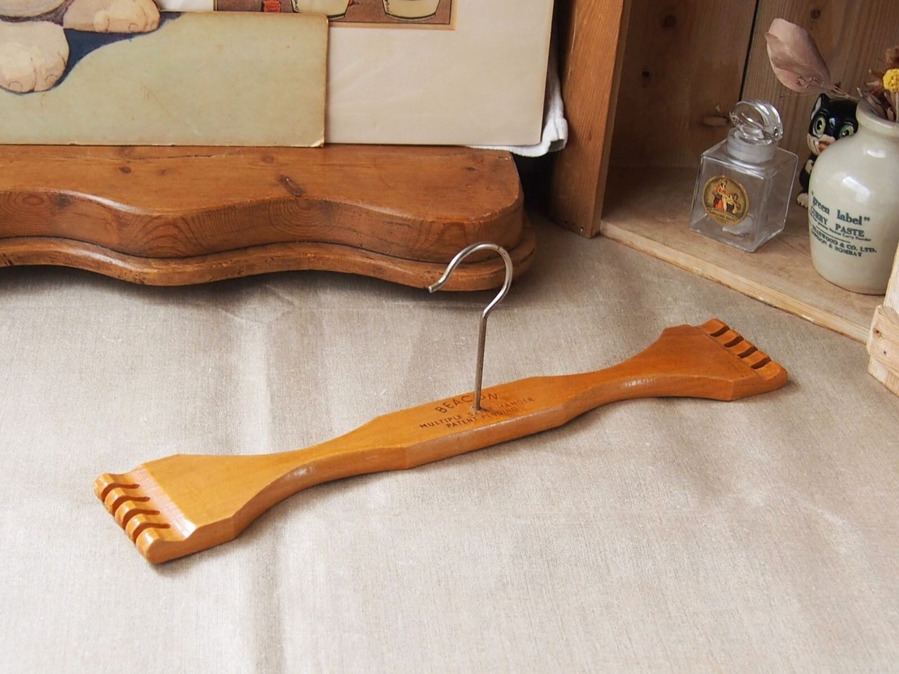 イギリスアンティーク　スカートハンガー　SKIRT HANGER