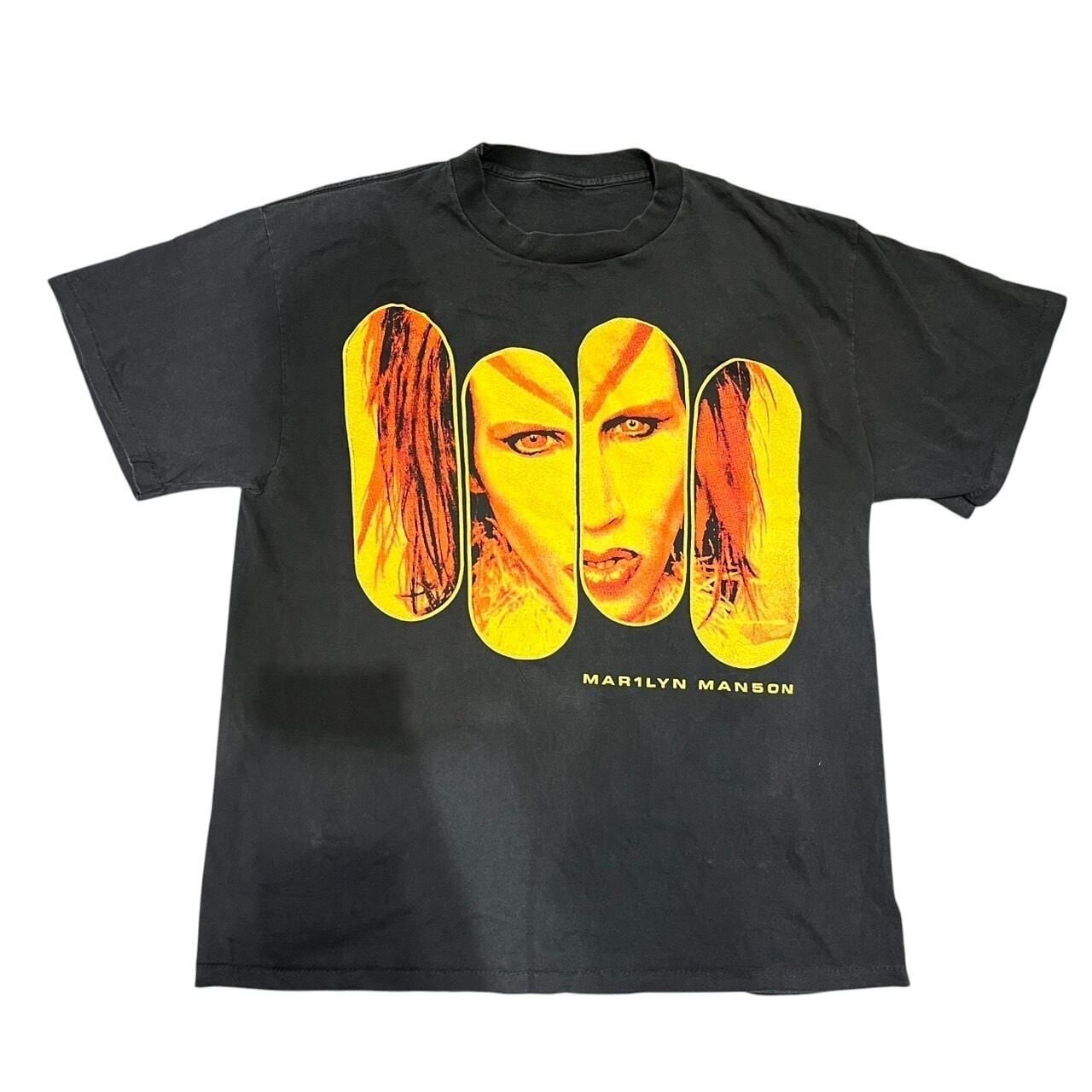 マリリン・マンソン①Marilyn Manson 古着Tシャツ ロックバンドT MARILYN MANSON マリリンマンソン/バンドt/バンド/ロック/古着 | Östrich