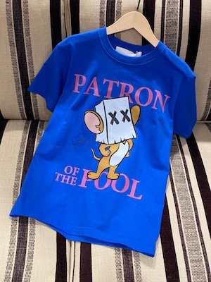 PATRON of the pool Tee［Color:ブルー］［SIZE:M］