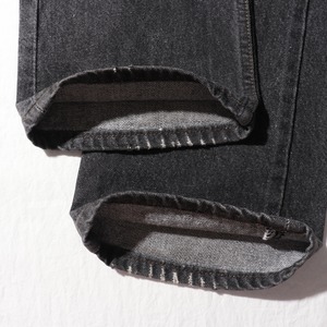 美品 33×30 Levi’s 501 先染め USA ブラックデニムパンツ