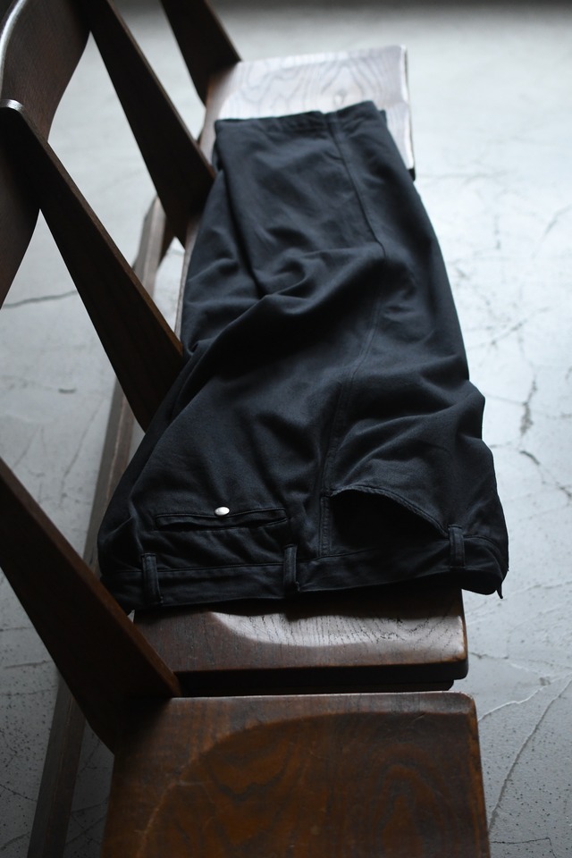 BAUTH / SATIN FLISCO PANTS (CHARCOAL)