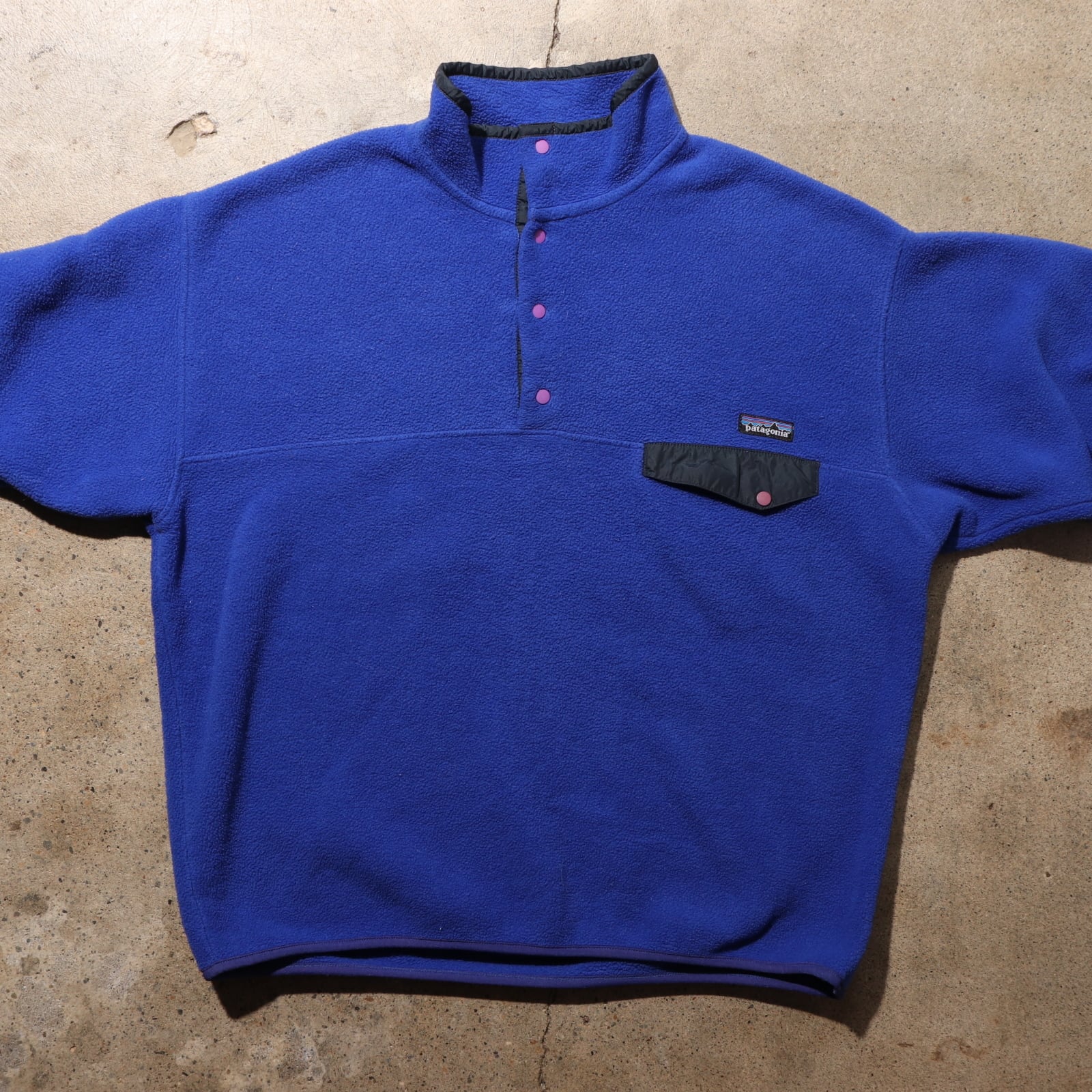 美品 XL 99年 バイオレット シンチラ スナップt Patagonia パタゴニア