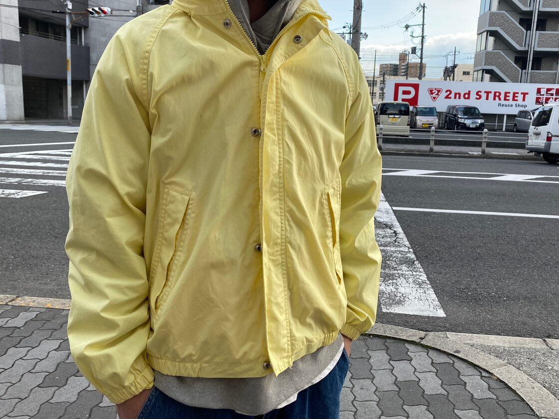 Supreme Raglan Court Jacket LARGE PALE YELLOW 33706 | Pay ID