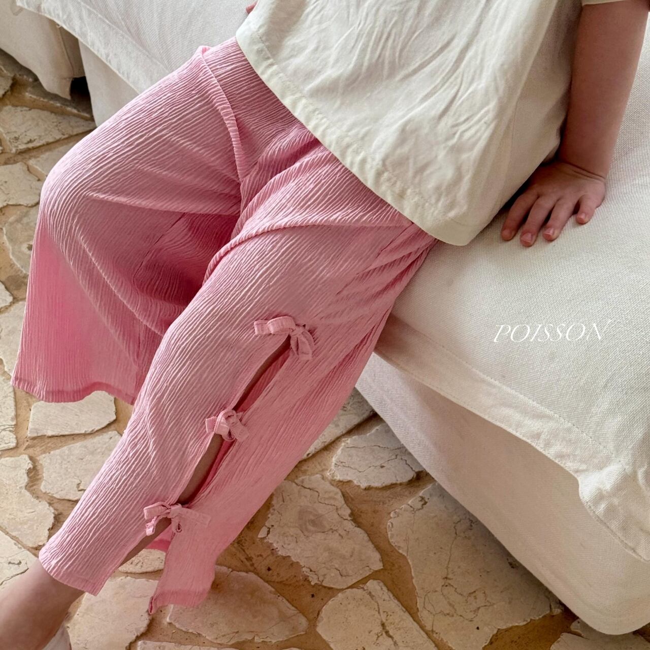 «sold out»«ジュニアサイズあり»«poisson» ノトパンツ 2colors