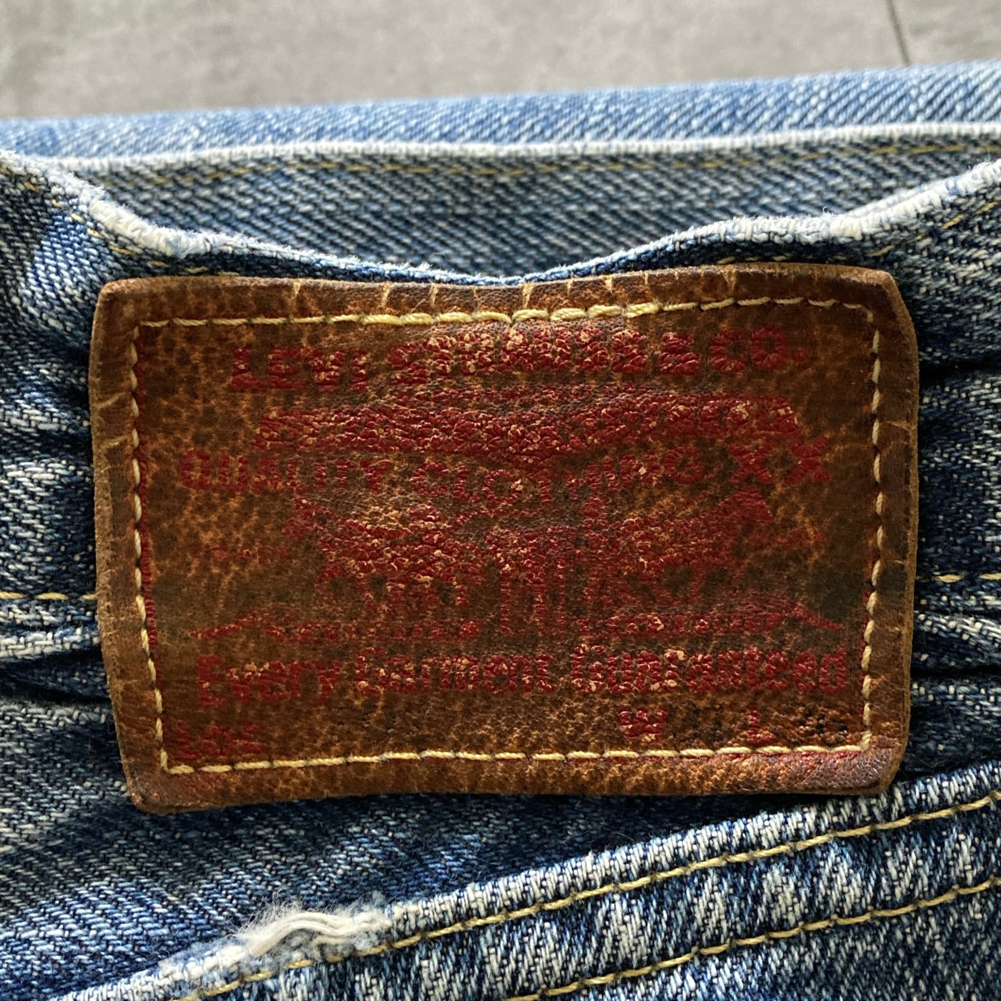 W31】90's Levis 702XX リーバイス 95年製 裏ボタン刻印J22 JAPAN製