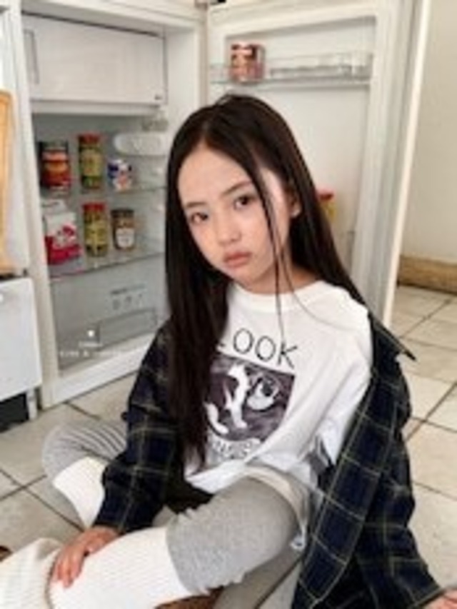 【予約】 comma にゃんT 26autumn 韓国ブランド　キッズ　女の子　小学生　コンマ　韓国子供服　トレンド