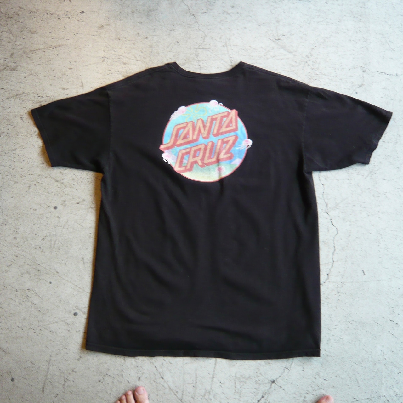 00s SANTA CRUZ スポンジボブ Tシャツ