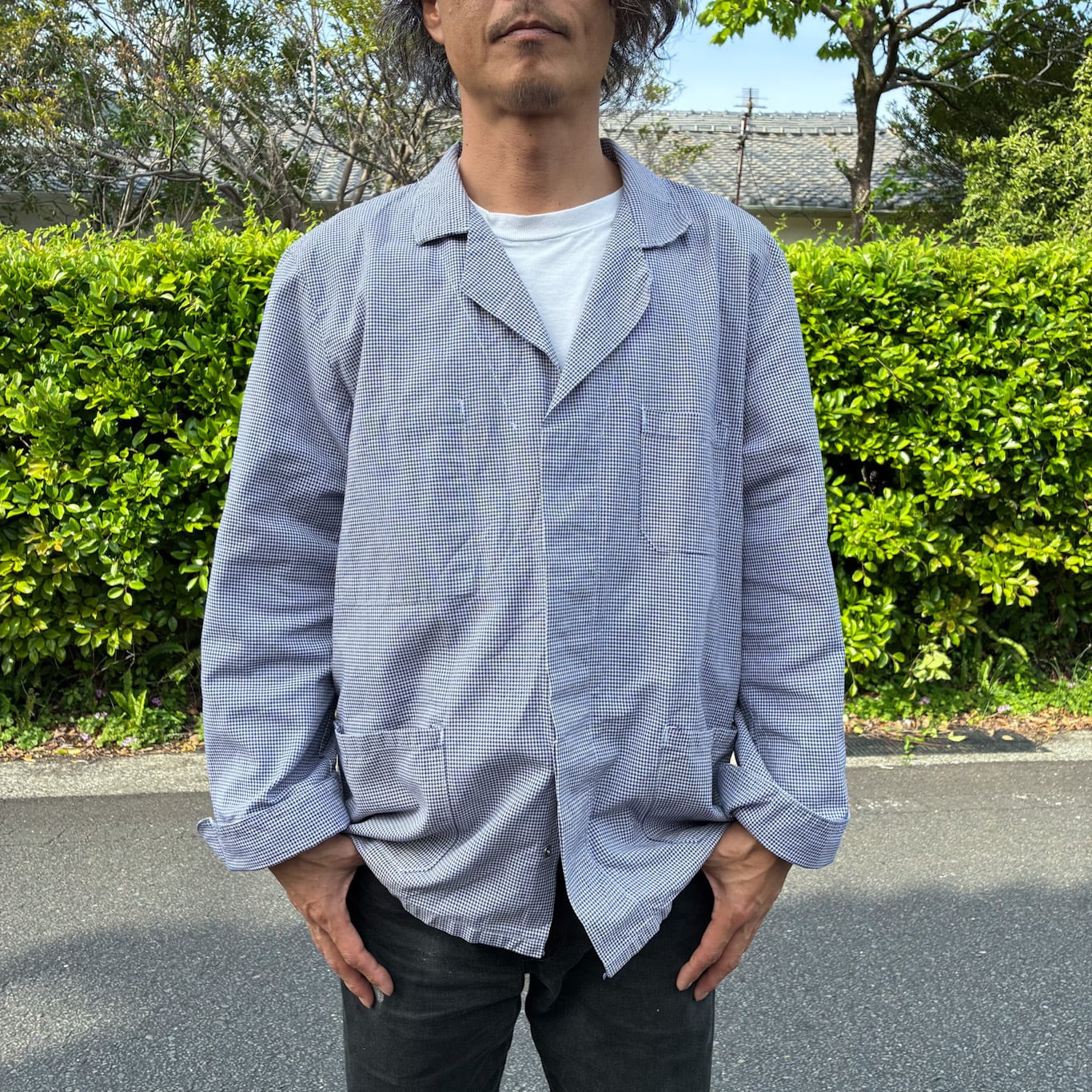 希少 フランス軍 実物 パイロット レザー フライトジャケット 100L