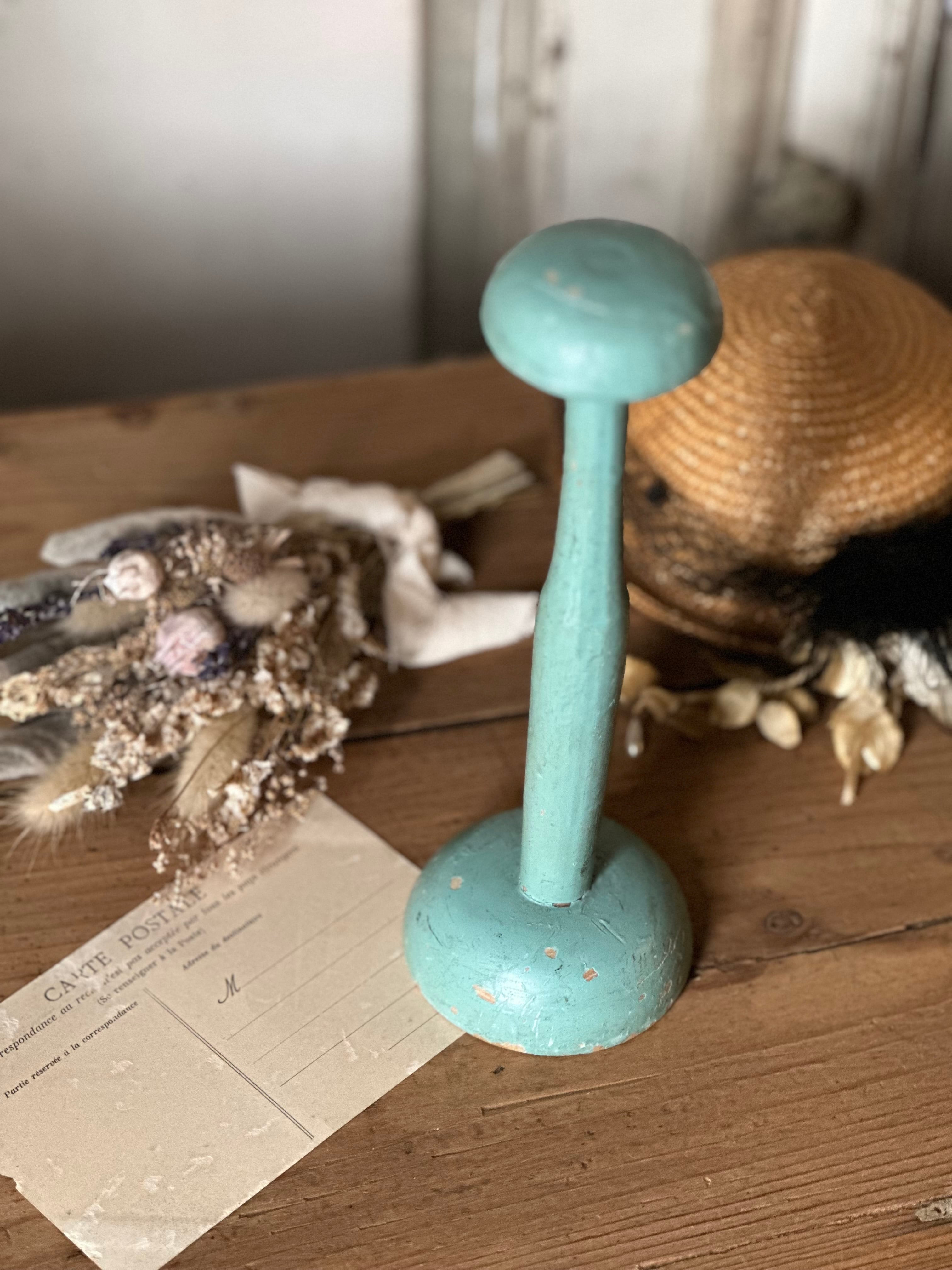 子供用France木製ハットスタンド グリーン | Brocante de La Cocotte