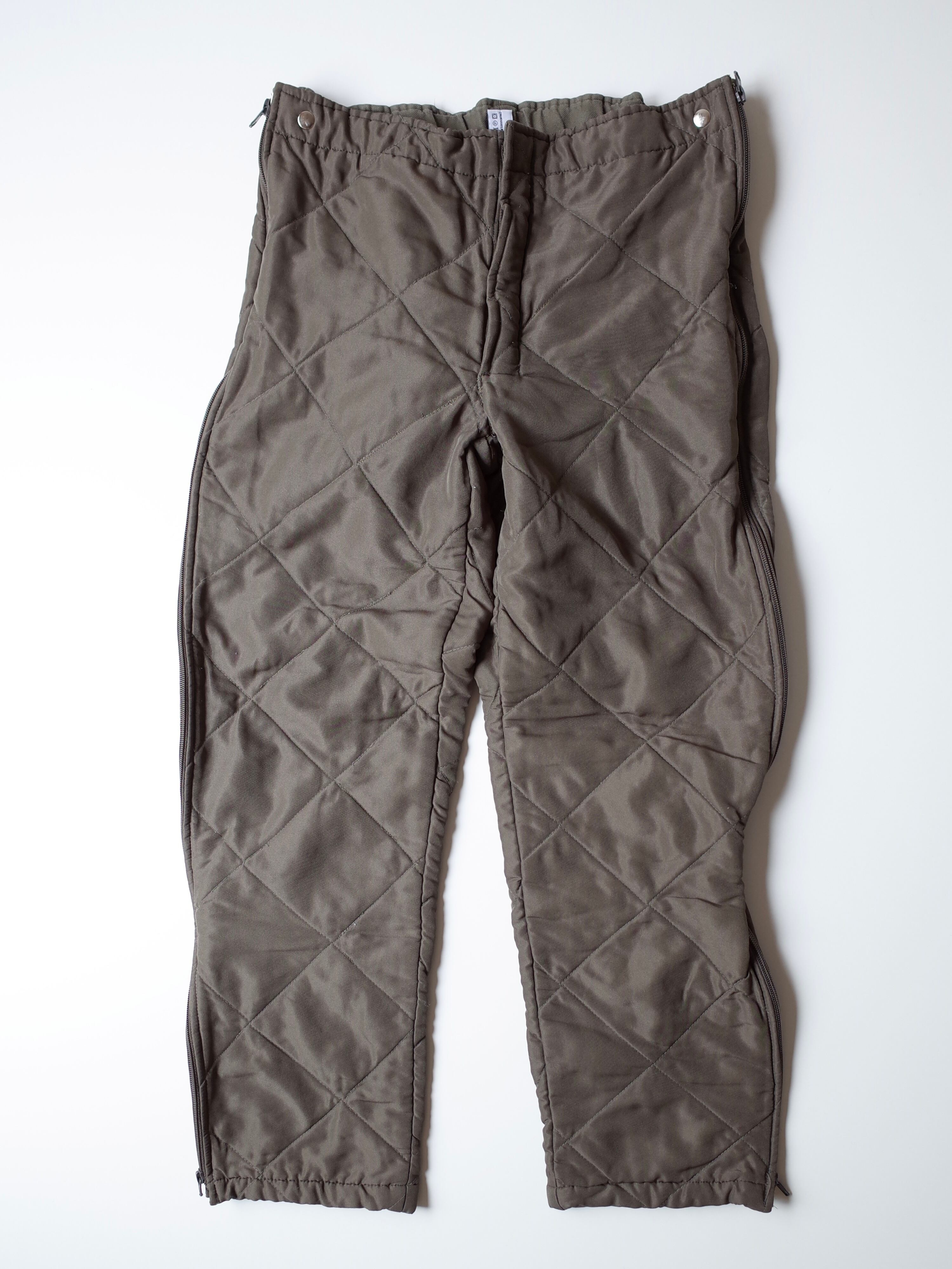Austrian army quilting liner pants