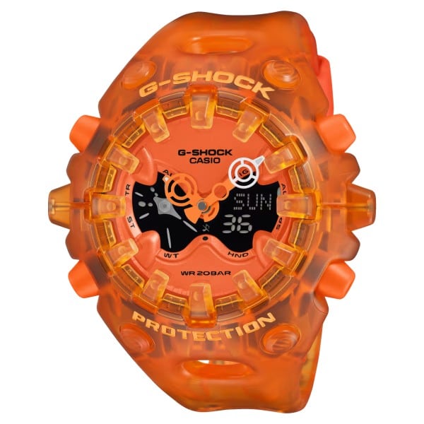 国内正規品 CASIO G-SHOCK カシオ Gショック GA-V01 SERIES ショックレジスト 20気圧防水 メンズ腕時計 GA-V01SKE-4AJF