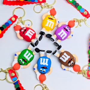 【 m&m's  ( エムアンドエムズ )  】3D Rubber KeyHolder / 3Dラバーキーホルダー バスケットボール / PURPLE〚アメリカン雑貨 アメトイ〛