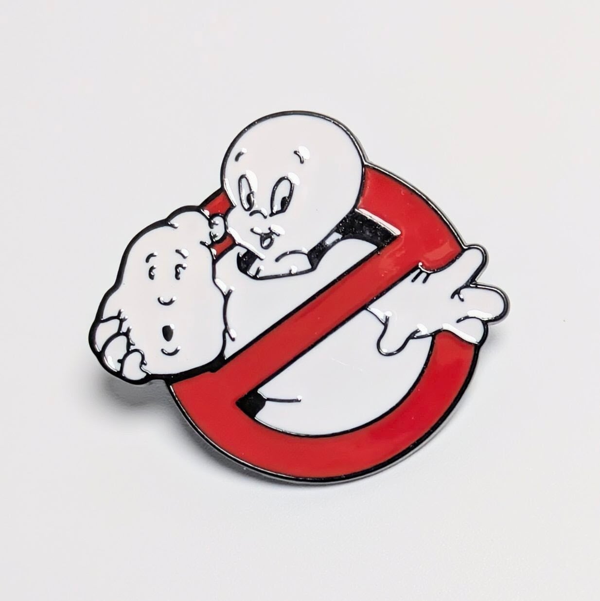送料無料！ ★ピンズ PINS★ピンバッジ 【 Casper ( キャスパー・ゴーストバスターズ )】 〚アメリカン雑貨 アメトイ〛