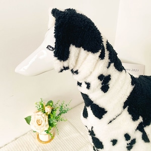牛柄ドッグウェア,両面ベルベット犬のセーター　D03-041