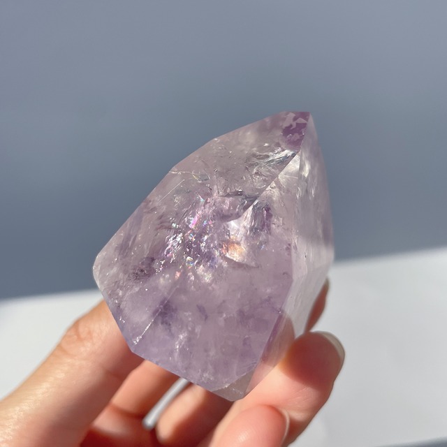 ラベンダーアメジスト タワー12◇ Lavender Amethyst ◇天然石・鉱物・パワーストーン