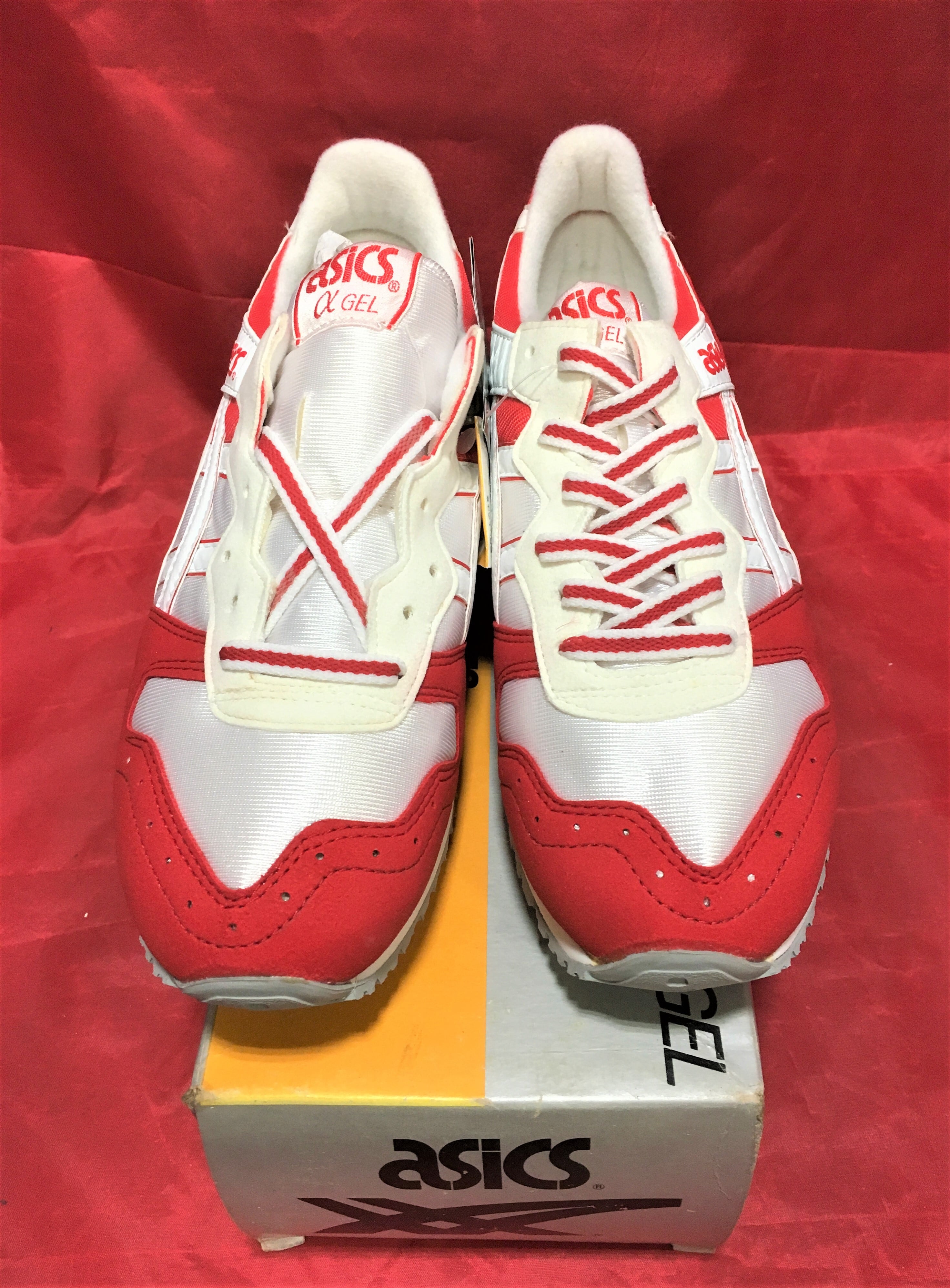 ASICS（アシックス）TJG458 123 エクセター α 26.5cm 白/赤 ⑧ | freestars