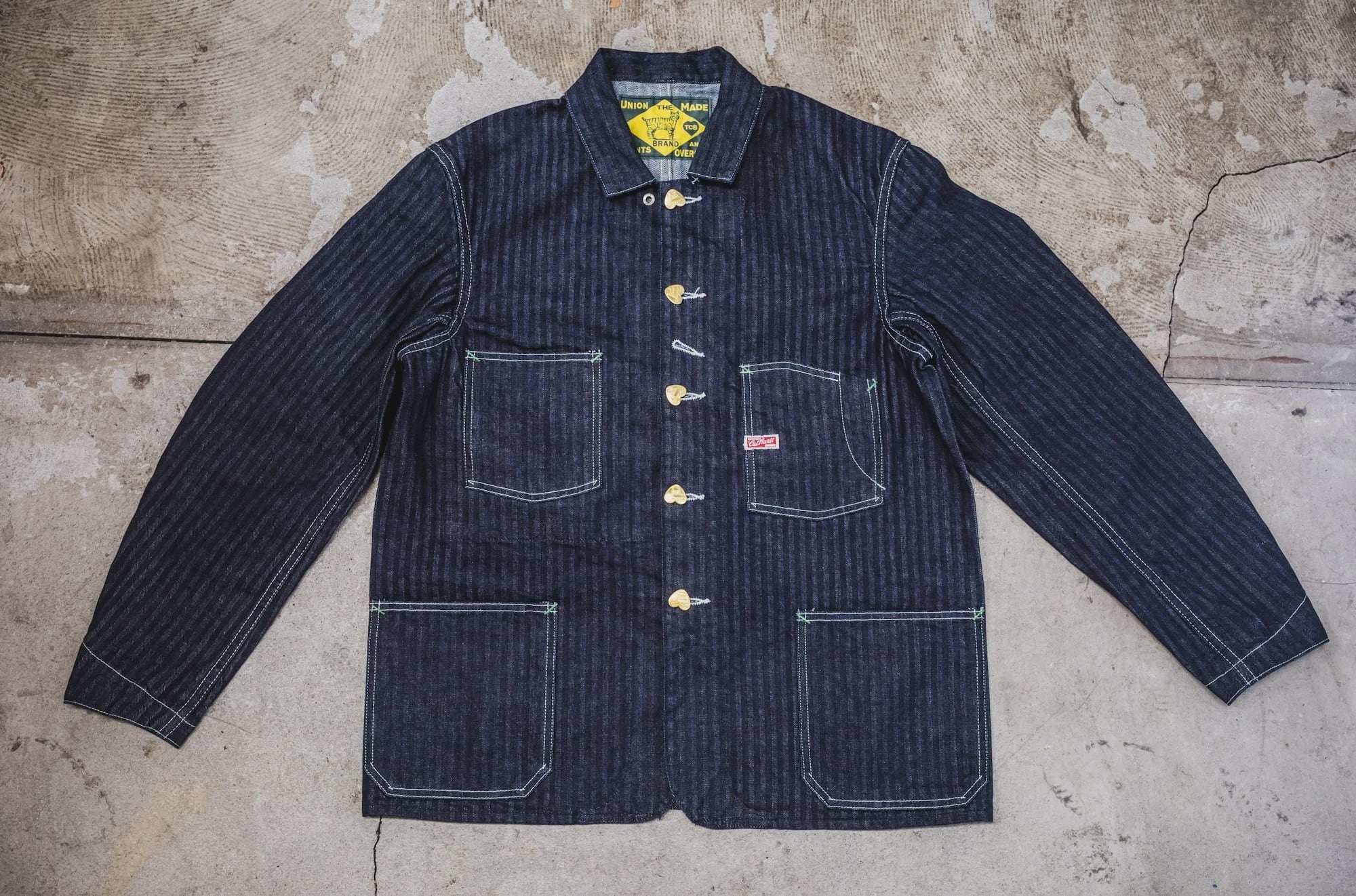 TCB Jeans Cathartt Chore Coat Denim Herringbone ジーンズ メンズ