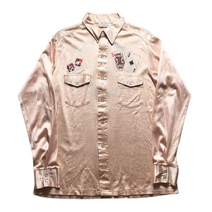 vintage 1970’s polyester shirt “CASINO”
