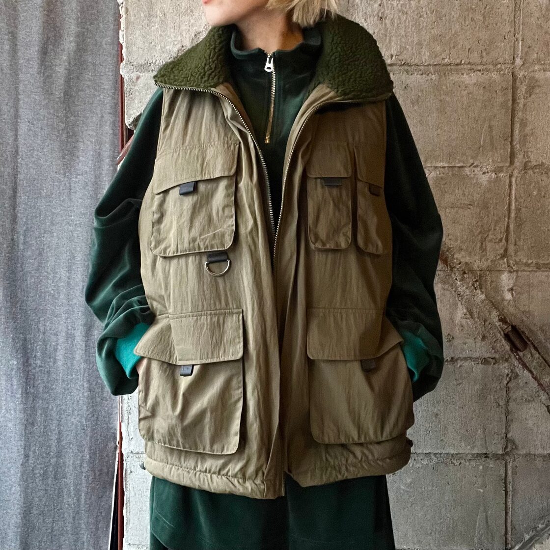 modem design】 liner boa command vest (olive) | PAY ID