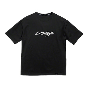 drowsy..FRONT LOGO PRINT TEE / 24SS / BK