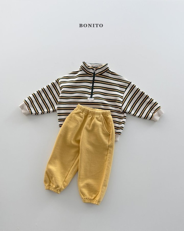 【予約】Joy Stripe Half-Zip