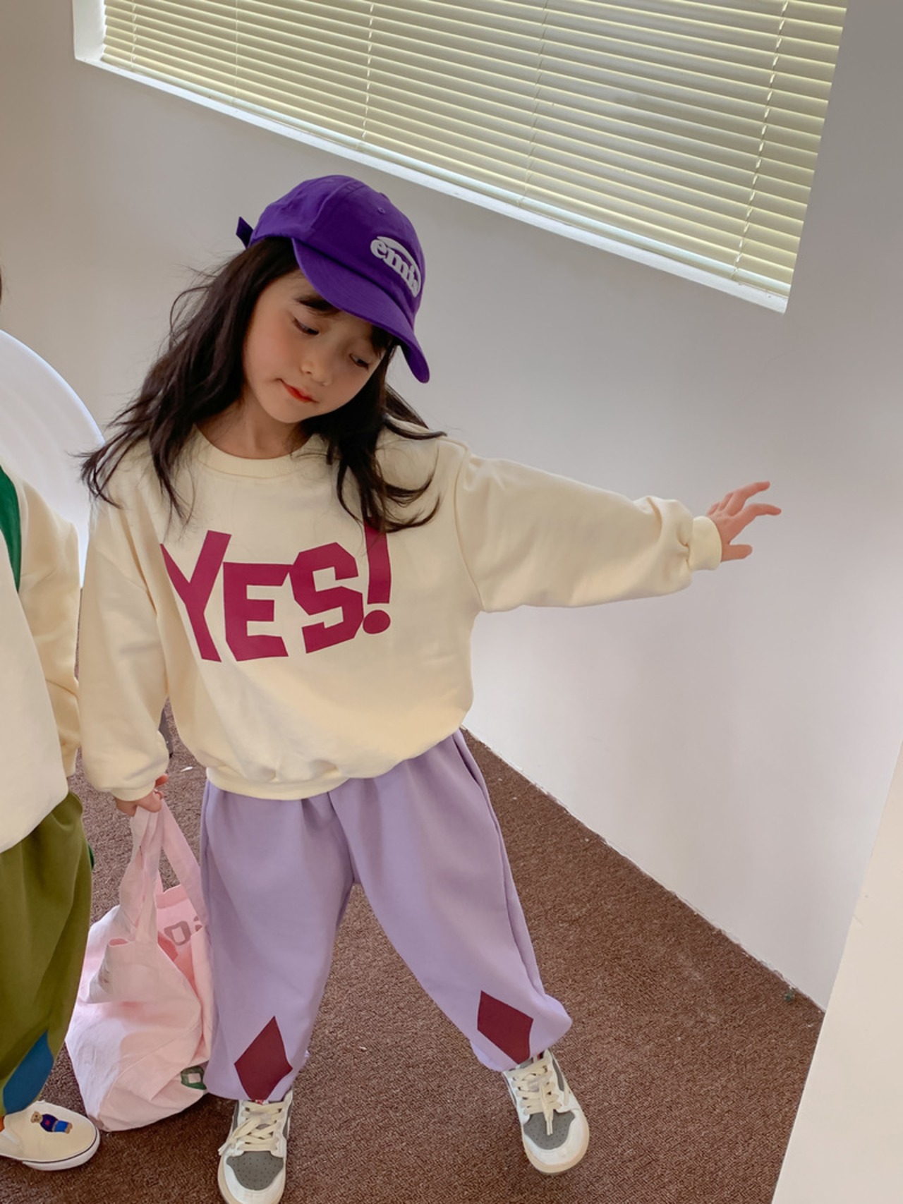〈80-140size〉yes & h sweatshirt - 4
