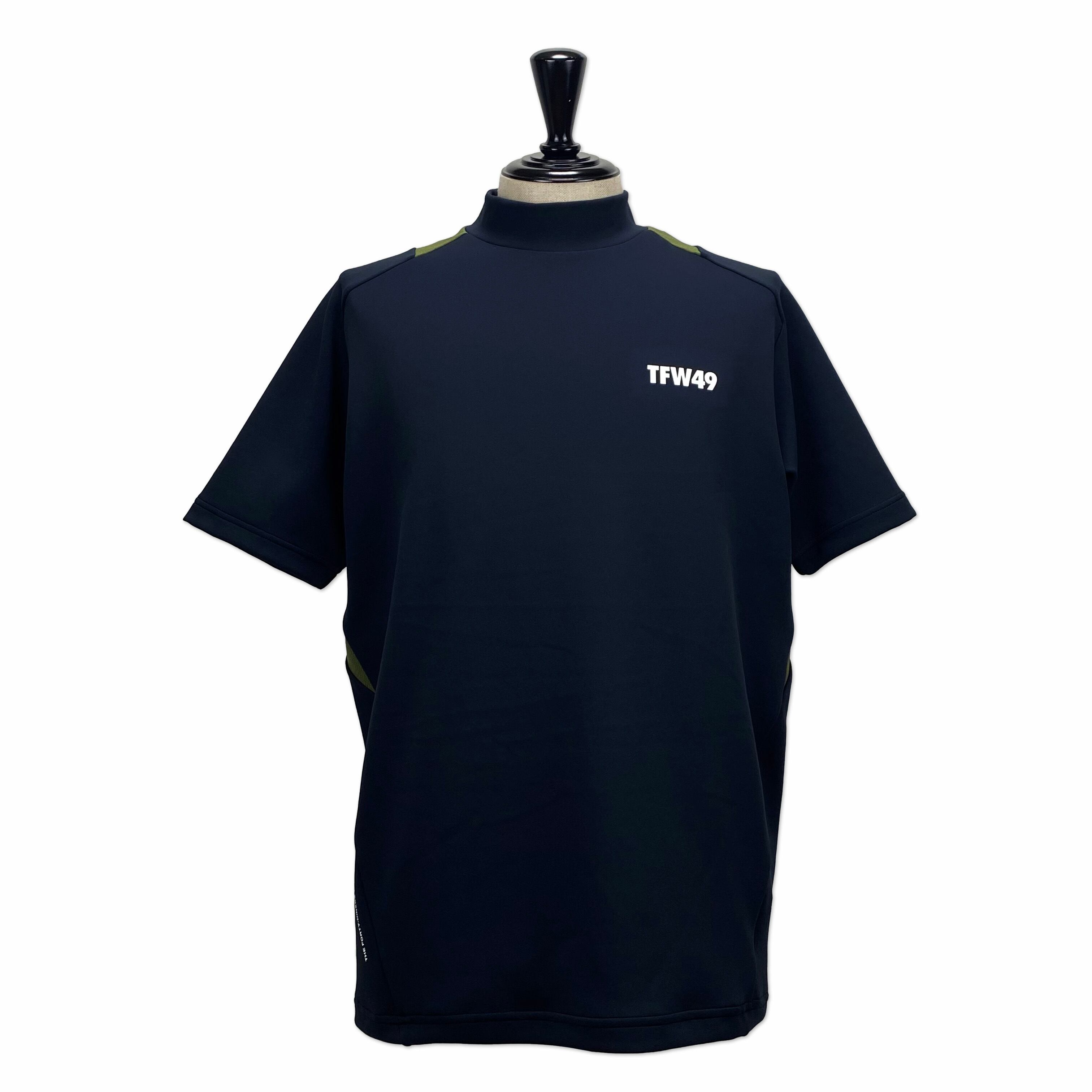 メンズウェア TFW49 SIDE MESH SHORT SLEEVE T TFW49】《MEN'S》SIDE MESH SHORT SLEEVE T（BLACK） | Sandy GOLF