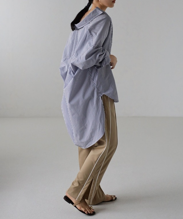 サイドラインジップスリットパンツ