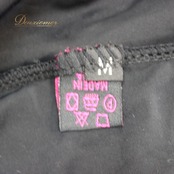 社交ダンス 衣装 スタンダード ドレス ワンピース レッスンウェア パーティドレス ブラック系 黒 花柄 レース 長袖 シック シンプル 上品 洗練 モダン ストレッチ おしゃれ 薄手 フォーマル ステージ用 エレガント 女性用 フィット感 ダンスパフォーマンス