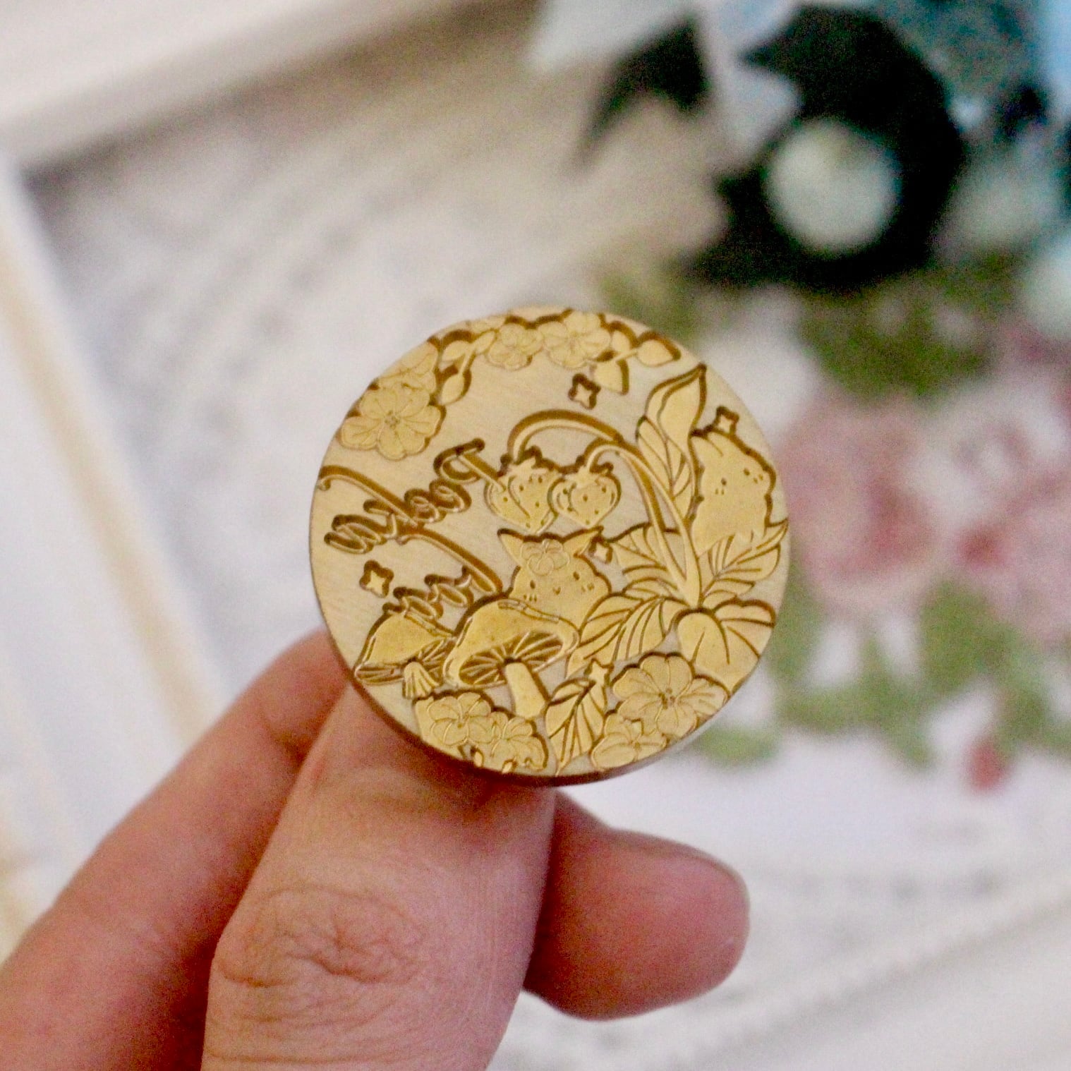 Wax Seal Stamp│1点のみ入荷_ かくれんぼ