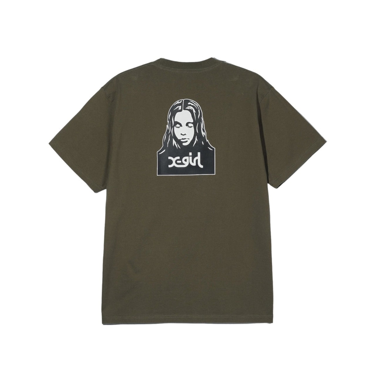 【X-girl】FACE S/S TEE【エックスガール】