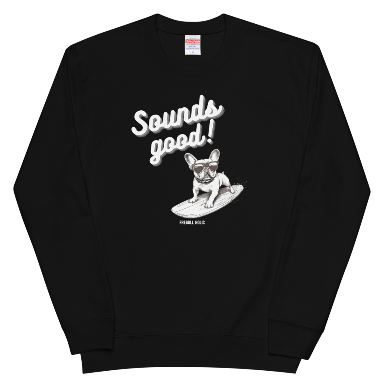 FREBULL SURF ユニセックス クルーネック スウェット (4colors) P00512