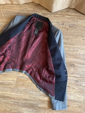 classic tuxedo collar jacket-5187-3