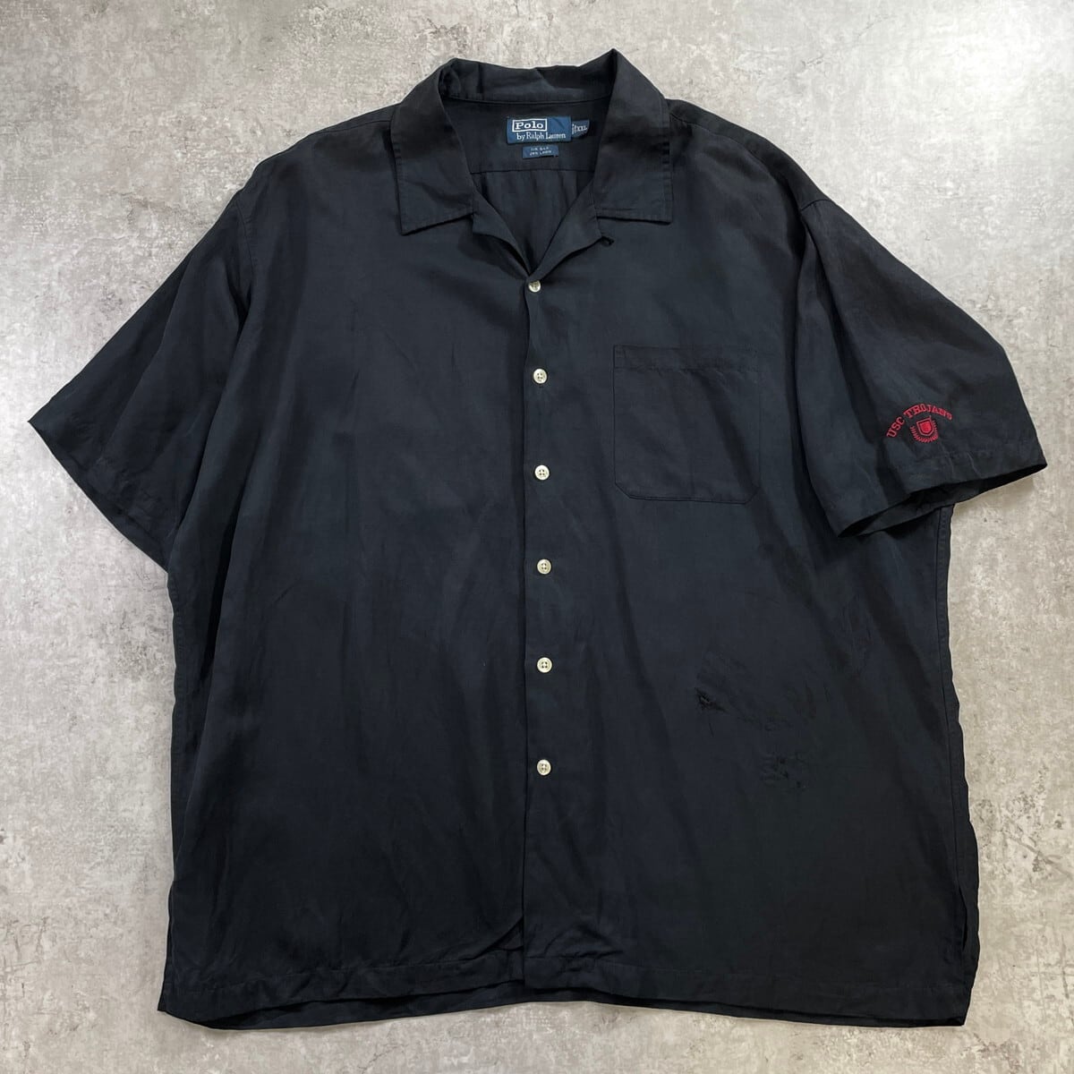 90年代 Polo by Ralph Lauren ポロバイラルフローレン オープンカラー