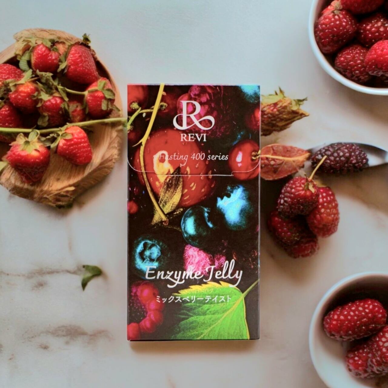 ルヴィ エンザイムジェリー ミックスベリーテイスト REVI 新品未使用 REVIエンザイムジェリー（ミックスベリーテイスト） | REVI（ルヴィ