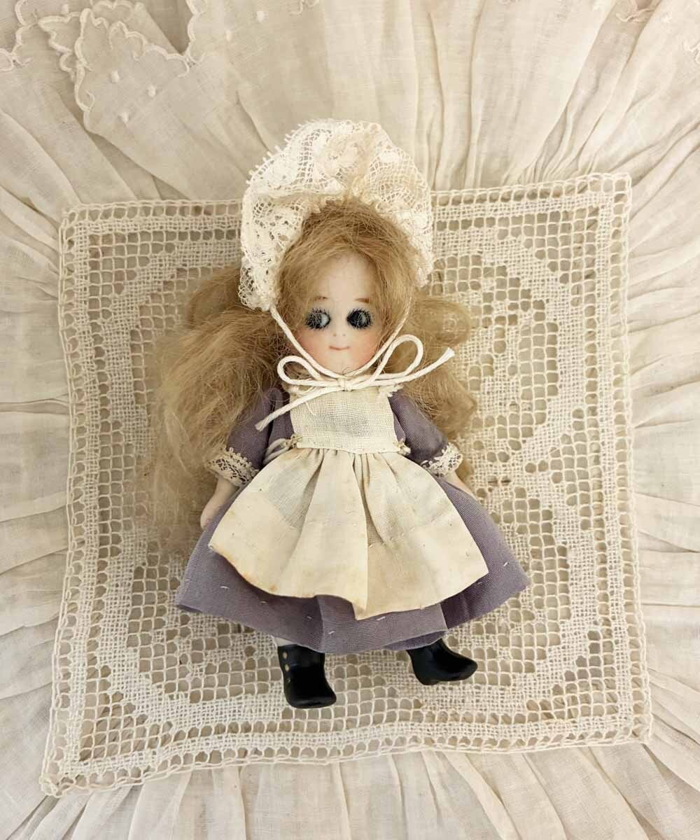 完成ドール】パリアンドール/ビスクヘッドクロスボディー/12.4〜8cm