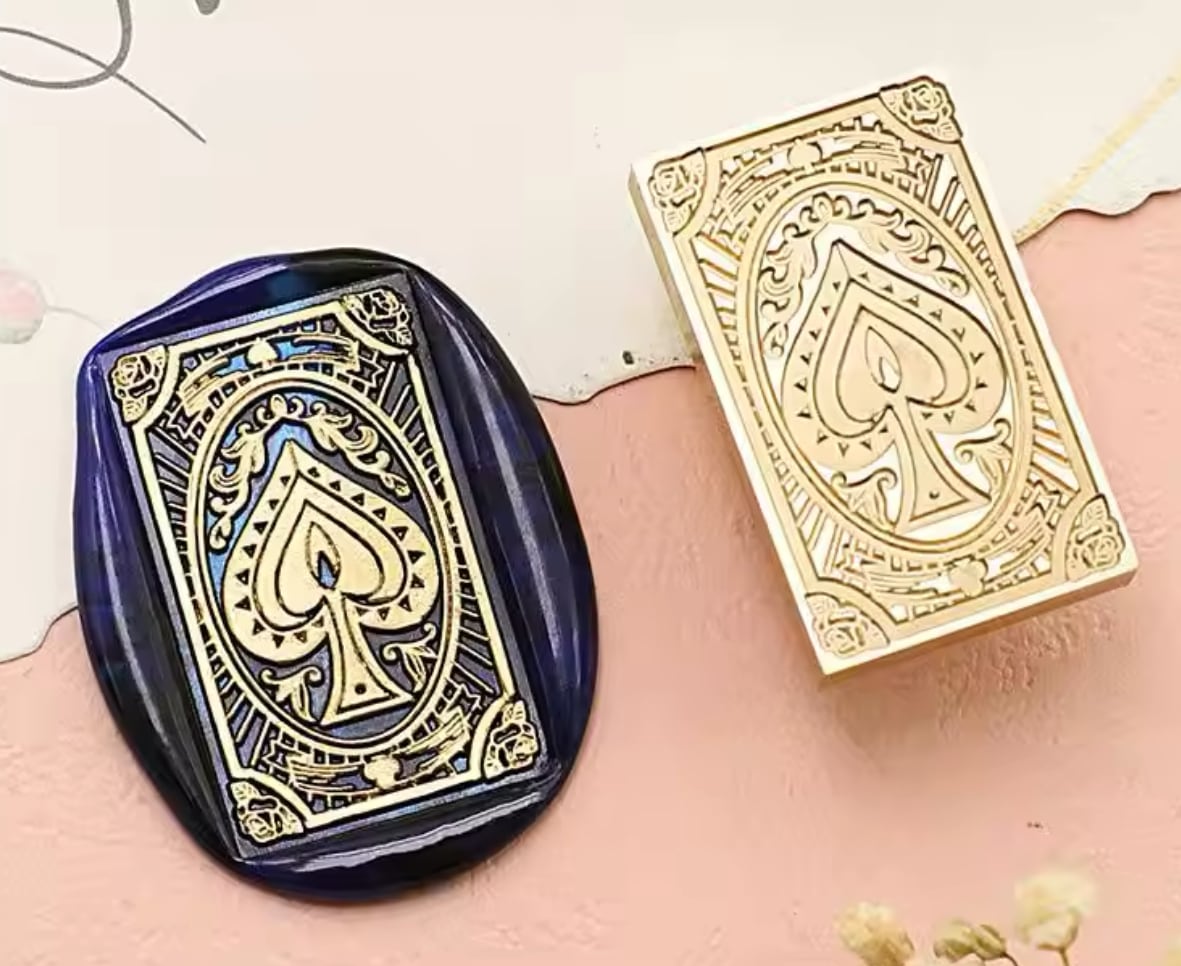 スタンプ(トランプ/スクエアスペード)