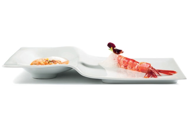 Vista Alegre シェフコレクション ステッププレート 33x23xH3.6㎝ by Chef Rui Paula
