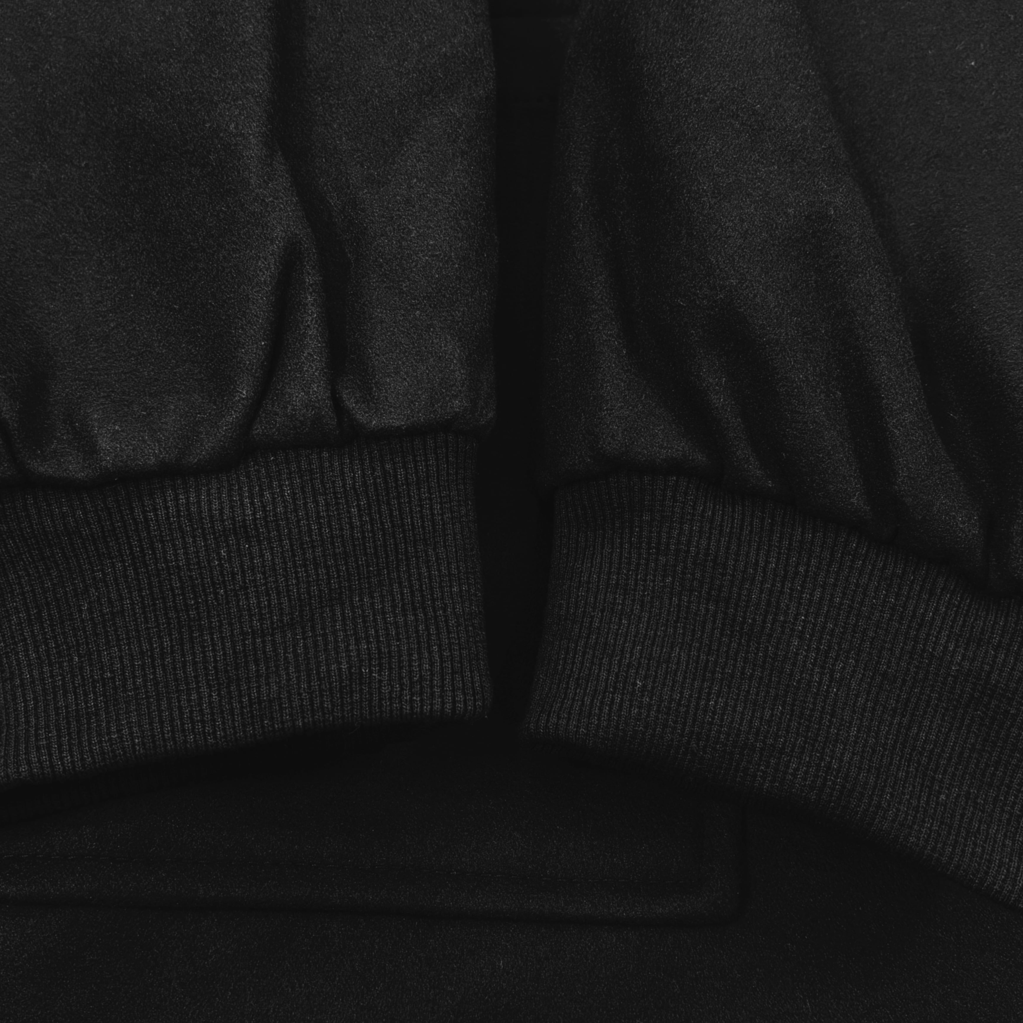 ドットフェイス刺繍入りオーバーサイズBLACKコート | NIER CLOTHING