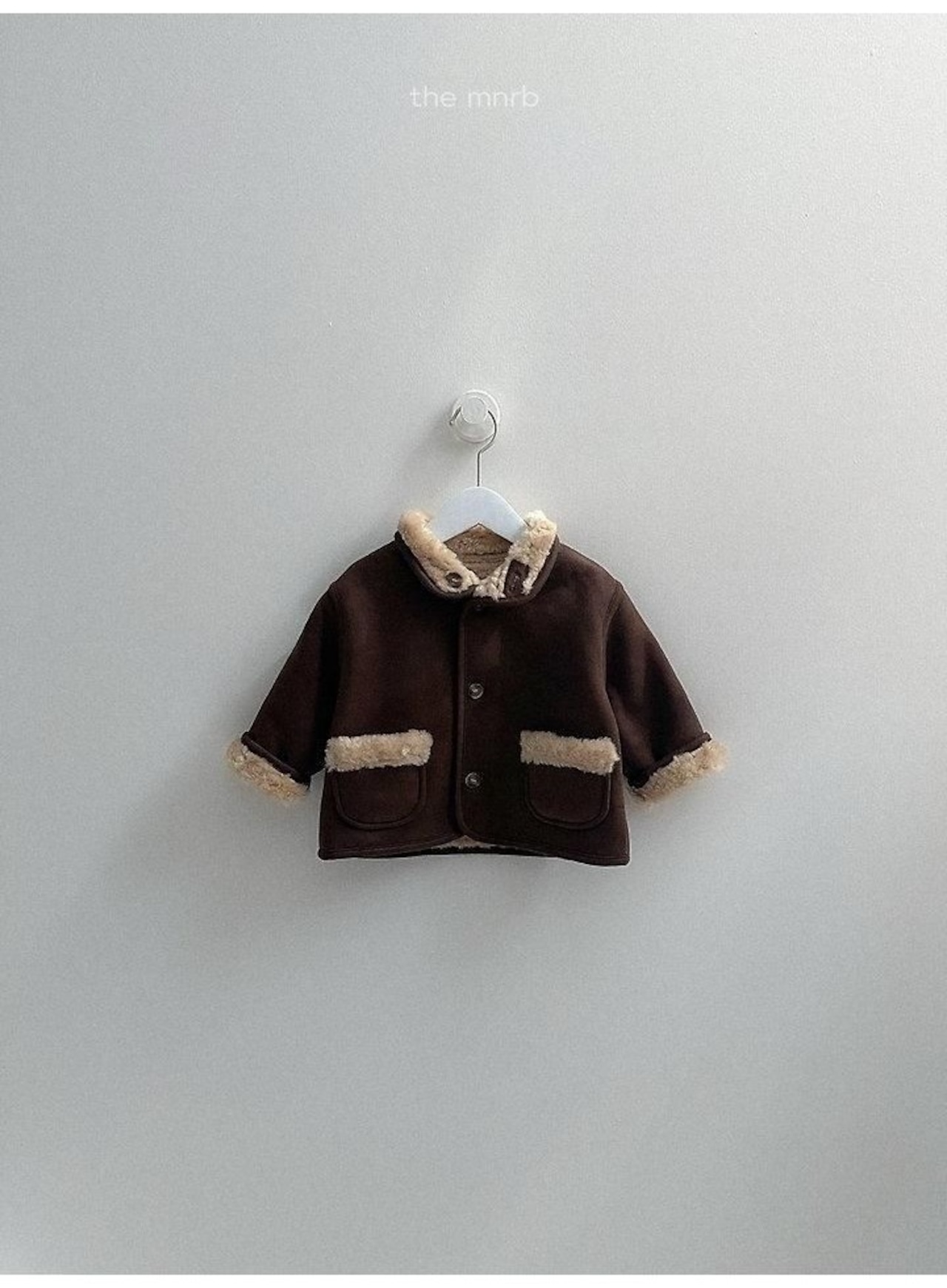 〖取寄〗韓国子供服 / 26winter / minirobe / リバーシブルムスタン / キッズ *S~XL*