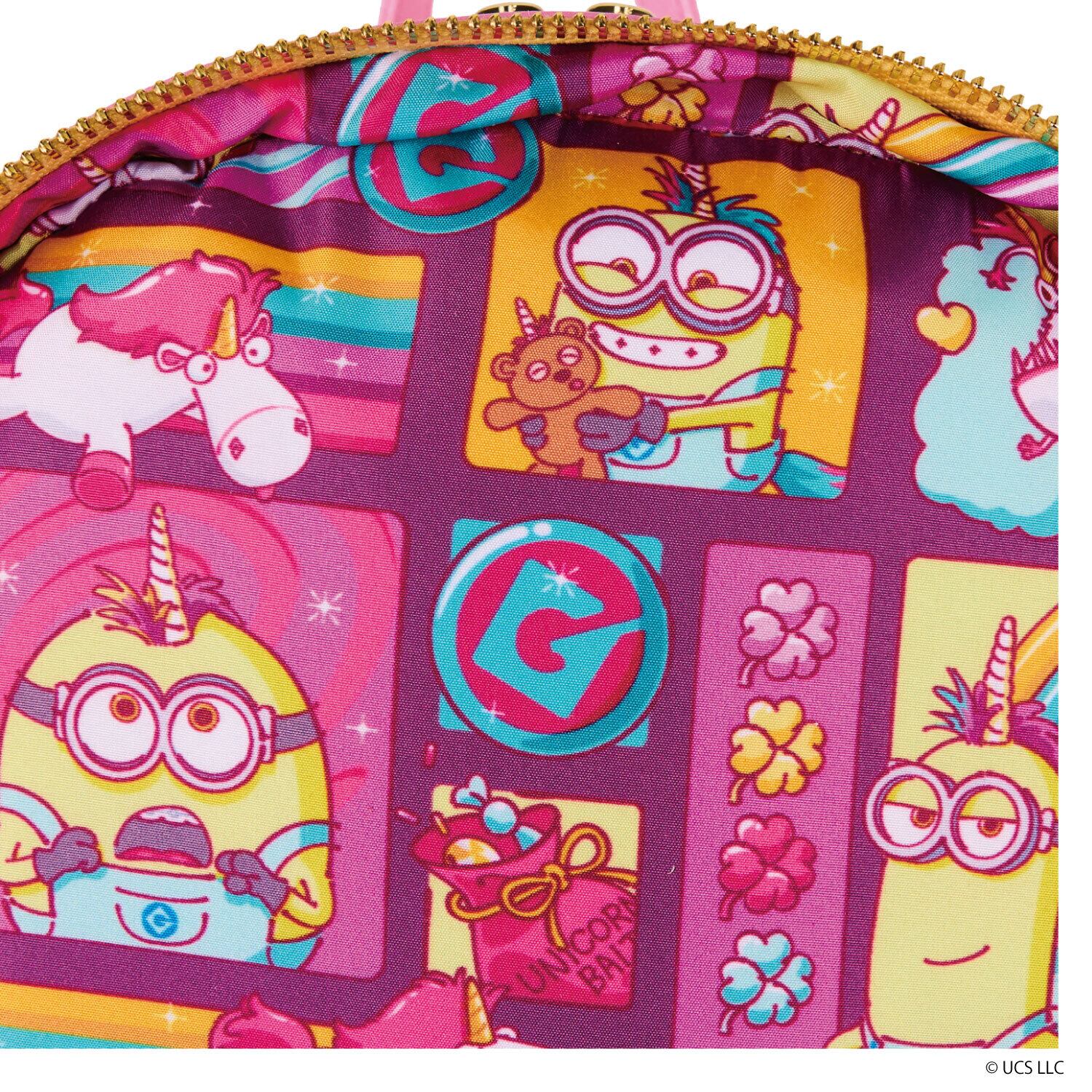 LF UNIVERSAL MINIONS FLUFFY UNICORN MINI BACKPACK_DMBK0017