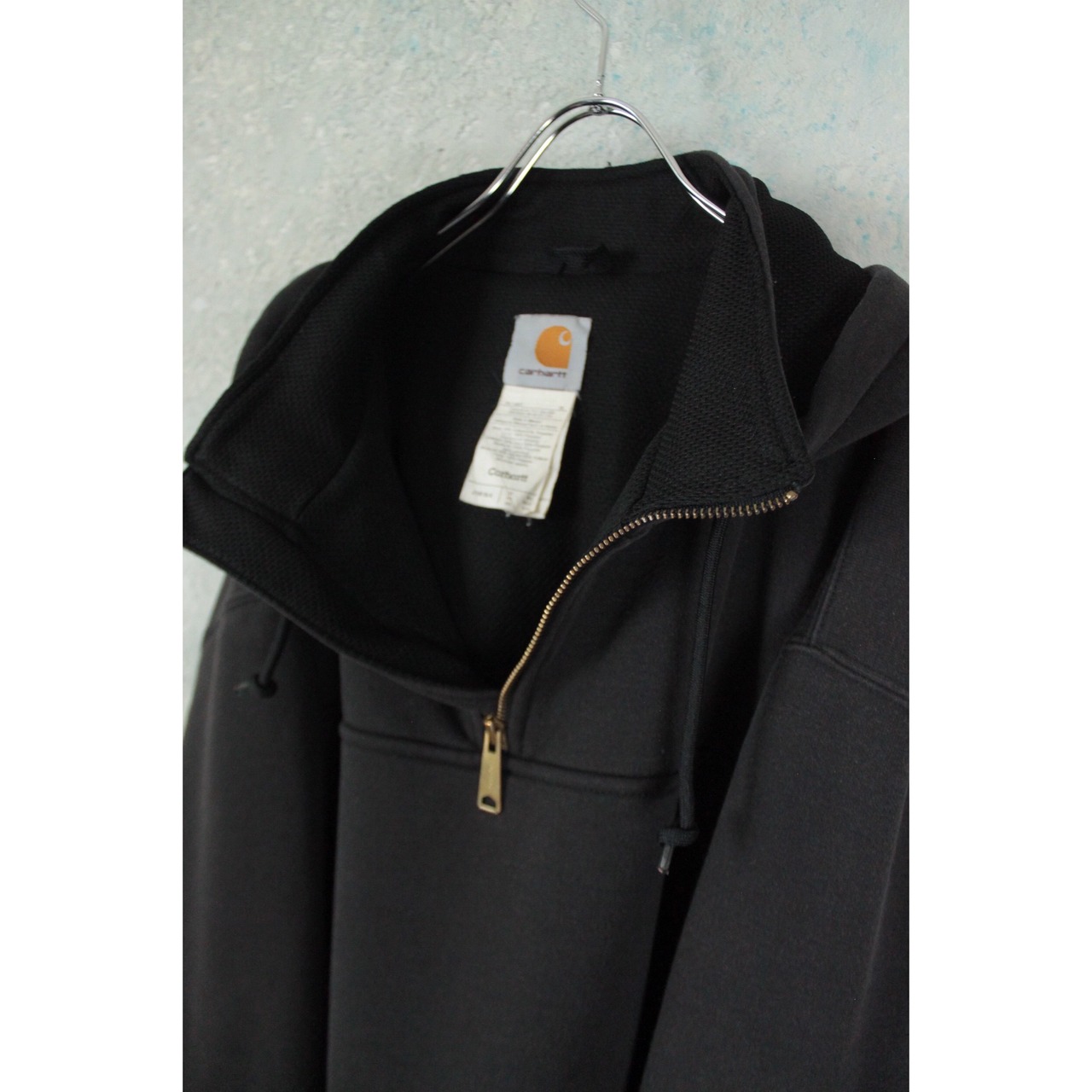 Carhartt オーバーサイズ ハーフジップ スウェットフーディー【FF–3083 