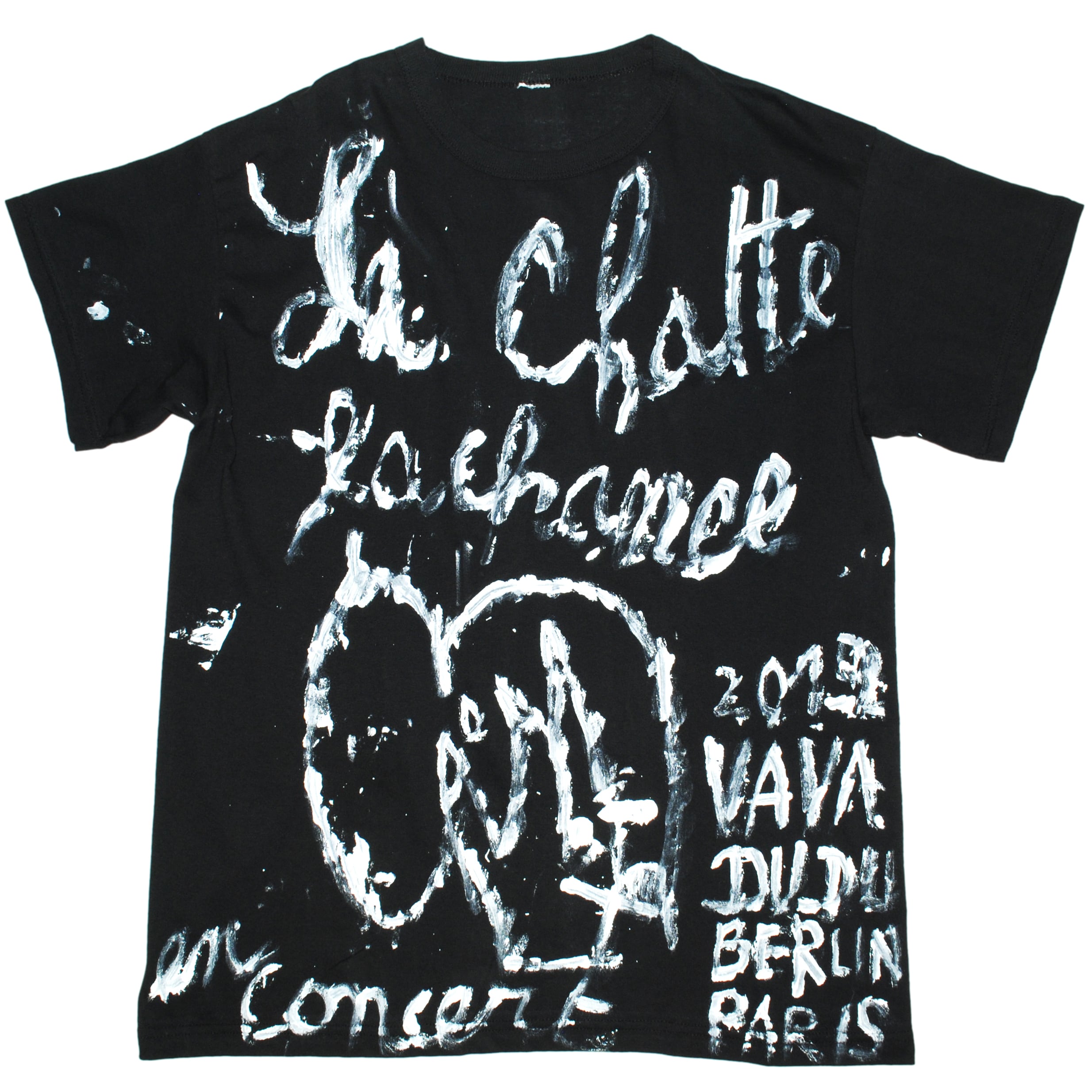 『VAVA DUDU』1off hand painted T-shirt | excube.e_shop powered by BASE